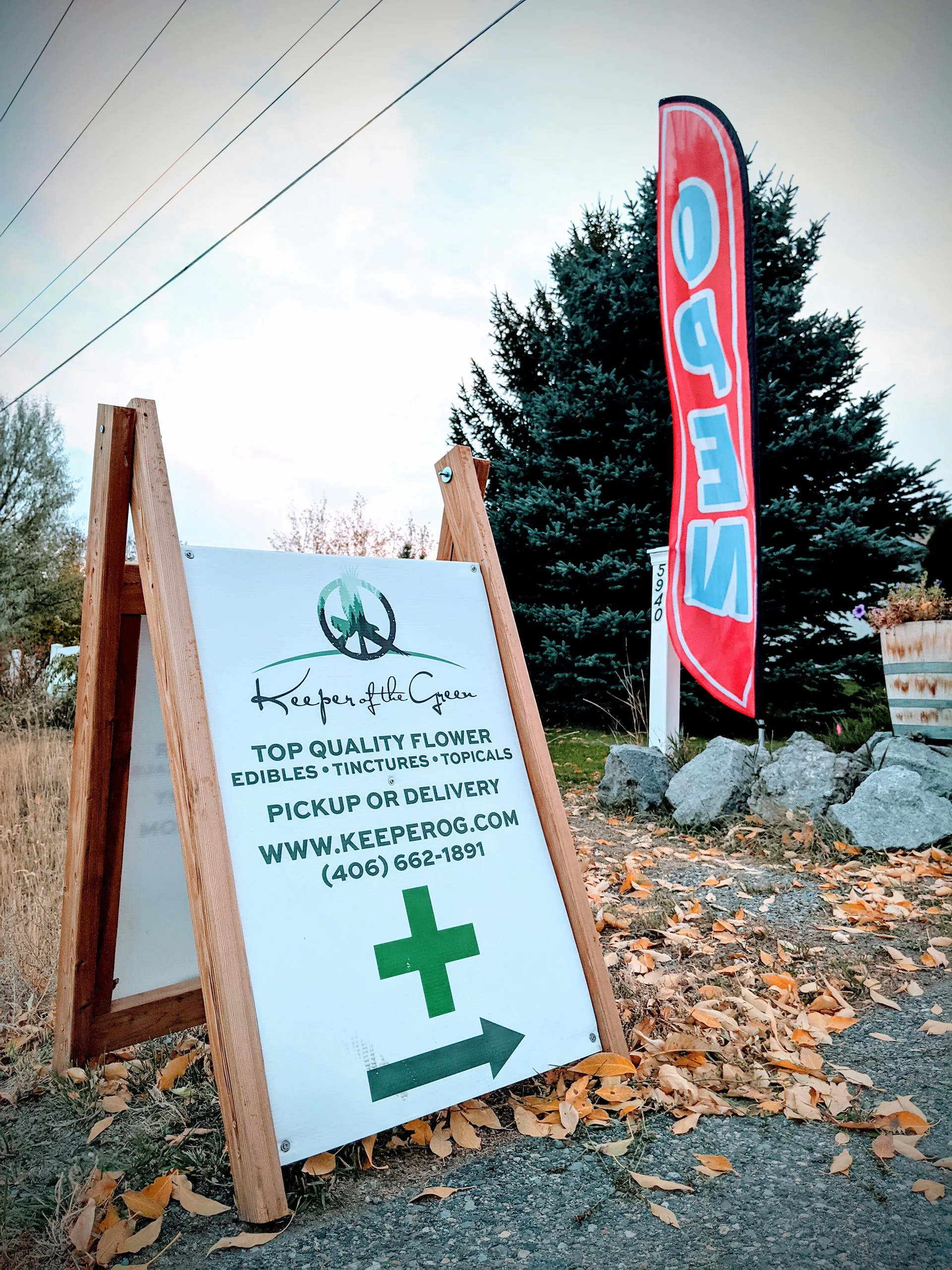 Keeper of the Green: signage